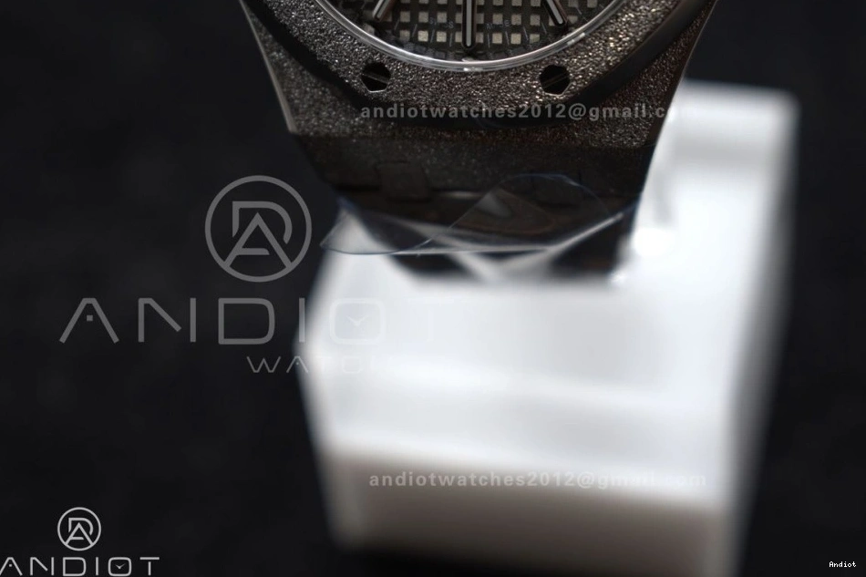 Royal SA3120 SS Oak 37mm Edition on APSF 1:1 Dial Clone Grey Frosted 15454 Best Bracelet SS Textured Super 0516